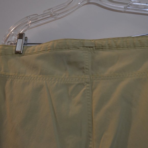 MERIDIAN ExpeditionCotton-Nylon-Poly Mint Green Ties Waist Capri Women L - Picture 5 of 6